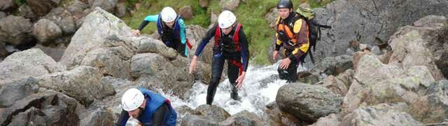 Ghyll Scrambling