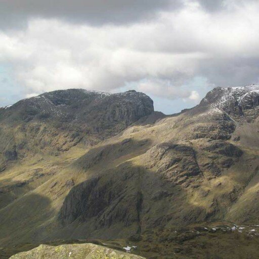 Scafell from Bowfell