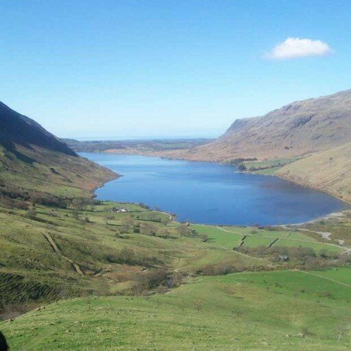 Wastwater from Lingmell Breast