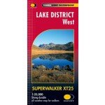 Harveys Superwalker: Lake District West Map
