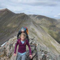 Climbing the CMD arete