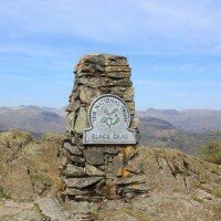 The summit of Black Crag