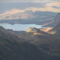 Castle Crag and Derwentwater