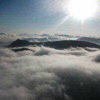 Causey Pike from Grisedale Pike