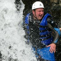 Ghyll Scrambling in the Esk Gorge