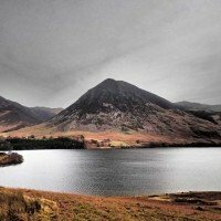 Grasmoor seen from across Crummock Water