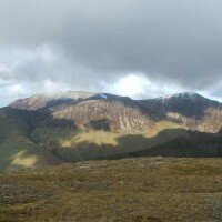 Grasmoor from the High Stile ridge