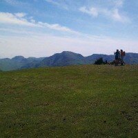 The summit of Starling Dodd with Pillar beyond