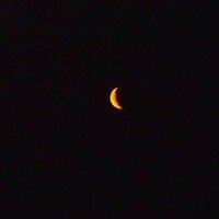 The Moon rising over the Lake District