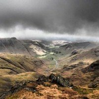 The Langdale Valley from The Crinkles