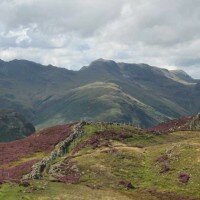 Looking towards Bowfell from Lingmoor Fell