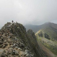 On Crib Goch