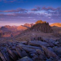 Snowdon from the Glydders