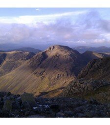 Great Gable from Seathwaite: Private Guiding