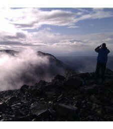 Scafell Pike from Seathwaite: Wednesday 2nd October 2013