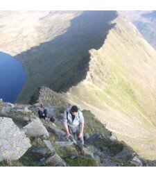 Helvellyn & Striding Edge: Sunday 1st September 2013