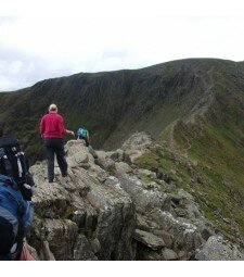 Helvellyn & Striding Edge: Sunday 25th August 2013