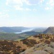 Coniston Water from the summit of Holme Fell