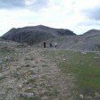 Looking back to Scafell Pike from Ill Crag