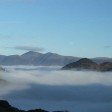 Skiddaw above the mist