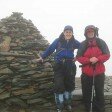 On the summit of Coniston Old Man