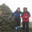 On the summit of Coniston Old Man