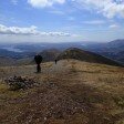 Climbing towards Great Rigg on the Fairfield Horsehoe