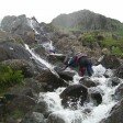Stickle Gill, the upper waterfalls