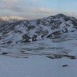 The Allen Crags in snow