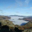 The view over Borrowdale from the Glaramara ridge