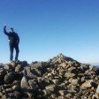 On the summit of Great End