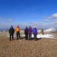 On the summit of Crag Fell