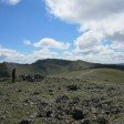 Looking back to Helvellyn from Raise