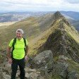 Looking down on Striding Edge from Helvellyn