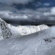 Striding Edge in snow
