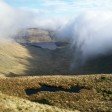 Cloud clearing over Riggindale and Haweswater