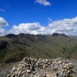 The Crinkles a& Bowfell from Pike O'Blisco