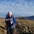Arriving at Blake Fell with Skiddaw beyond