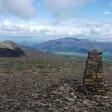 Crag Hill summit looking towards Skiddaw