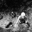 Climbing on Sticklebarn Crag, Langdale
