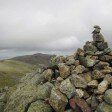 The summit of Scafell