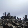The summit of Scafell Pike