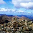 The summit of Scafell Pike