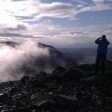Scafell from Scafell Pike