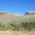 Scafell and Scafell Pike from Wasdale