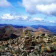 The summit of Scafell Pike