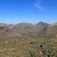 Towards Great Gable from Illgill Head