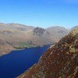 Yewbarrow from the top of the Screes