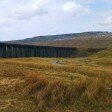 The Ribblehead Viaduct with Whernside behind