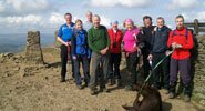 Suggested routes to Scafell Pike